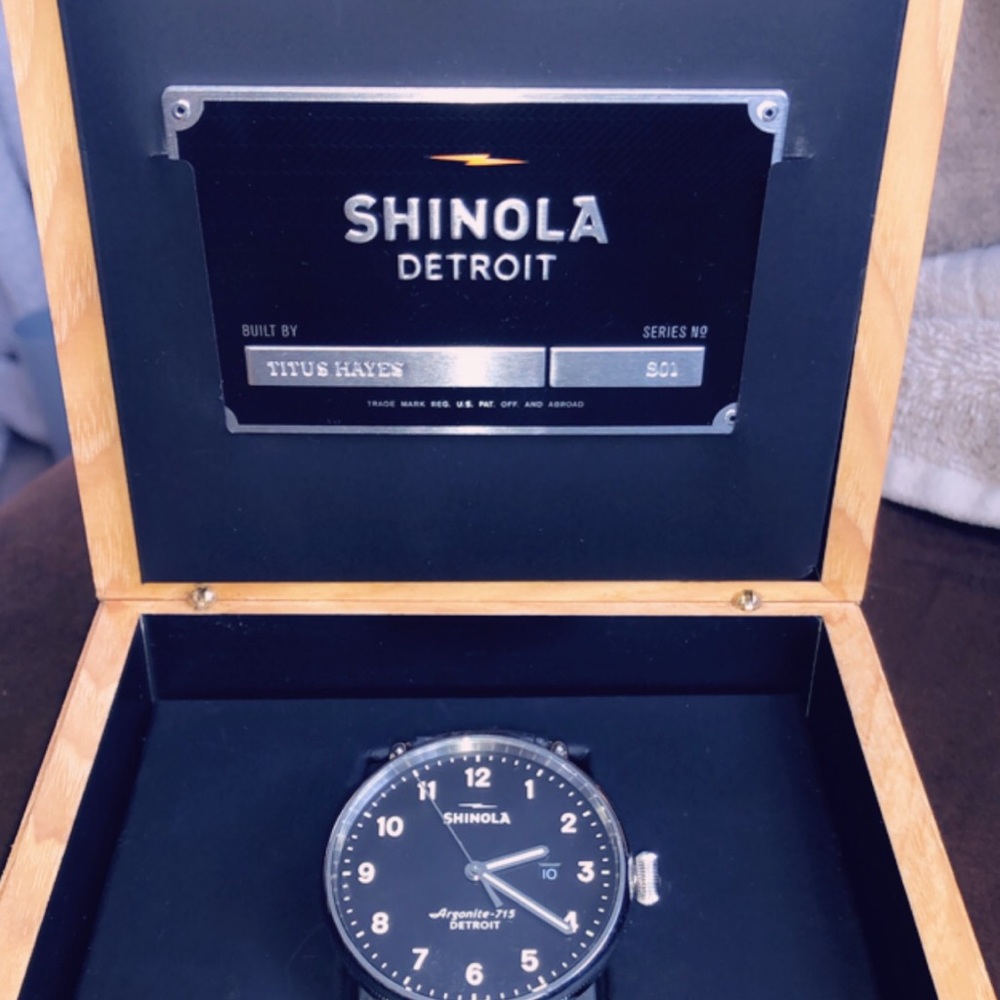 Shinola Detroit Watch